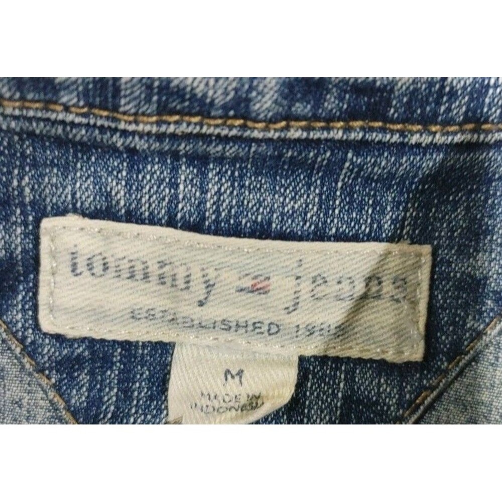 Tommy Hilfiger Girl's Denim Jean Jacket - Size Medium - Picture 4 of 6